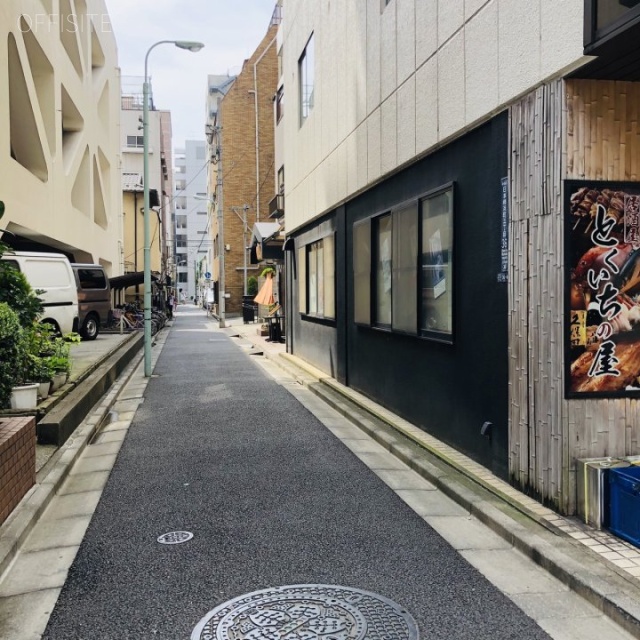 五城ビル ビル周辺道路