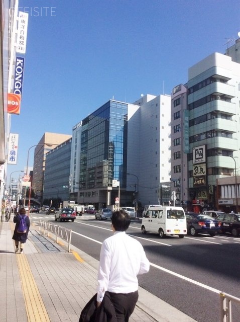 高輪泉岳寺駅前ビル ビル周辺道路