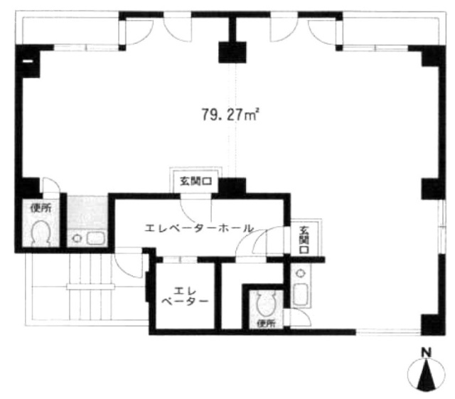 本池田第2ビル4F 間取り図