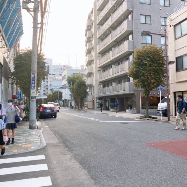 コスモプラザ浅草橋 ビル前面道路