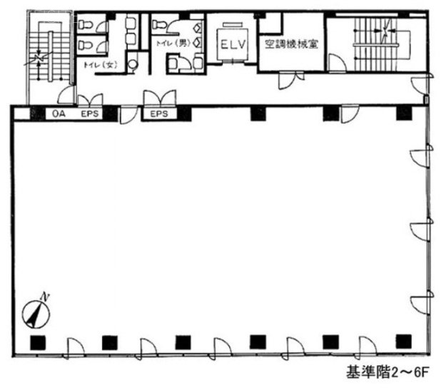 芝浦SECビル3F 間取り図