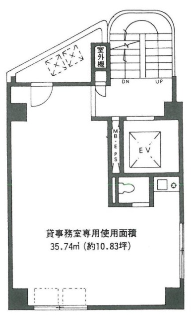 M・Kビル5F 間取り図