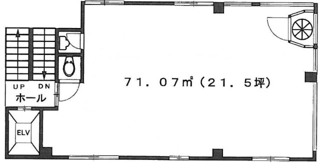 77ビル3F 間取り図