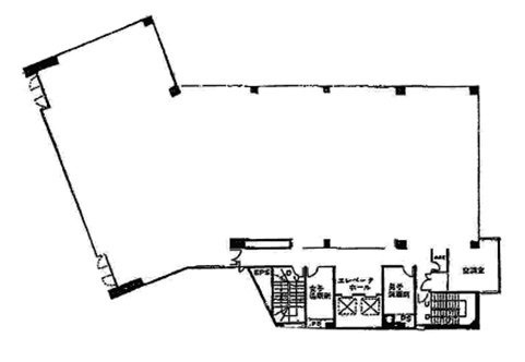 赤坂中西ビル本館2F 間取り図