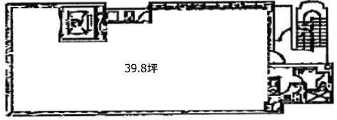 大一東京ビル8F 間取り図