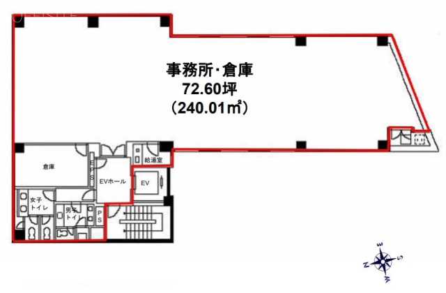 Daiwa神田須田町ビル9F 間取り図