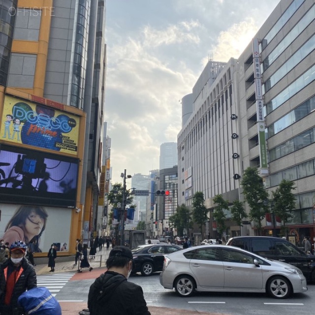 PORTAL POINT SHIBUYA ビル前面道路