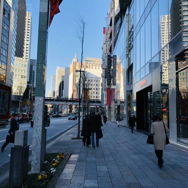 佐々木ビル ビル前面道路