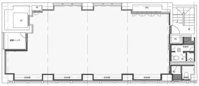 ACN日本橋リバーサイド2F 間取り図