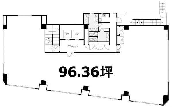 東上野センター9F 間取り図