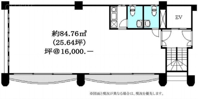 エストレーヤ広尾2F 間取り図