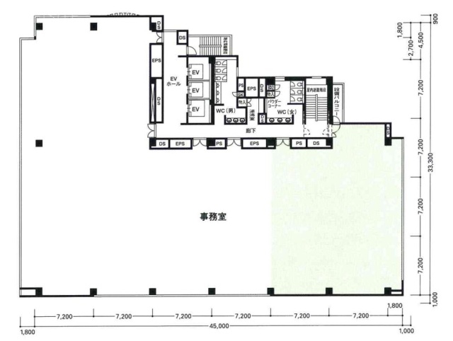 目黒東急ビルB 間取り図