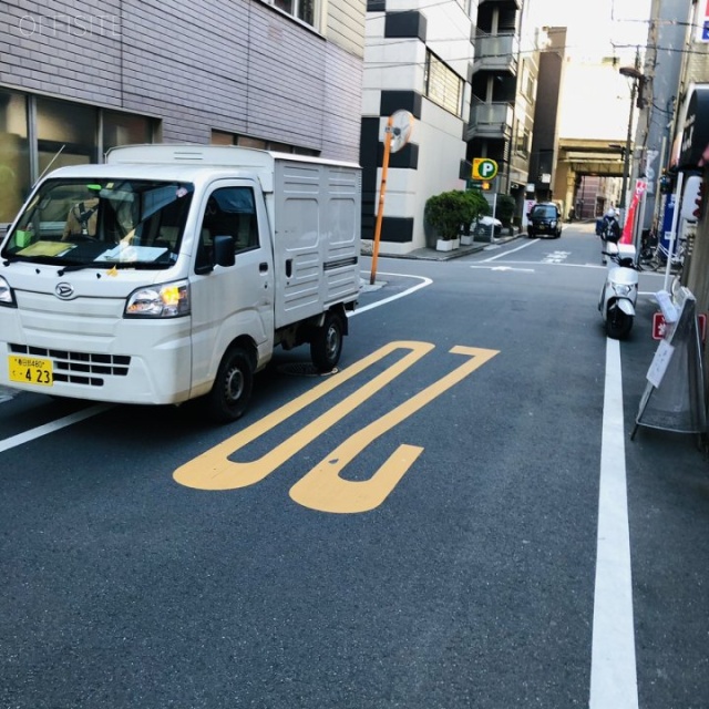 柴田第一ビル ビル前面道路