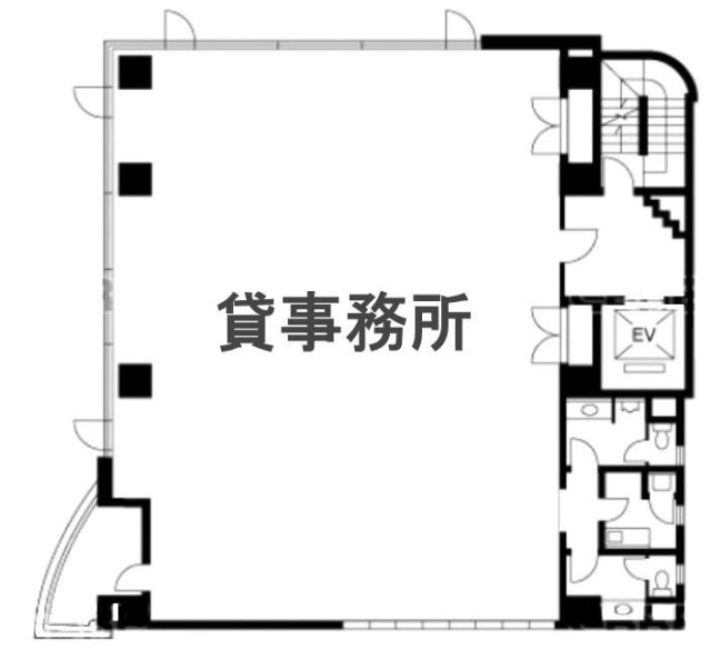 スクウェアー三鷹7F 間取り図