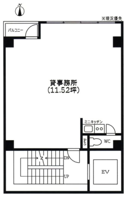 ビクトリービル4F 間取り図