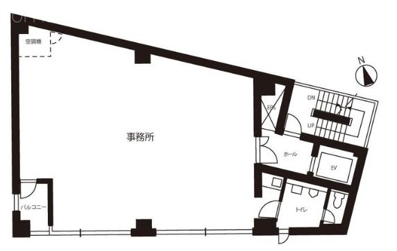 マスマンビル7F 間取り図