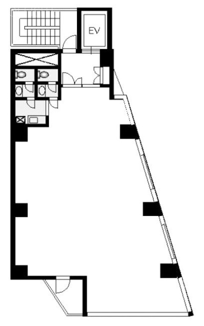 セントポールビル4F 間取り図