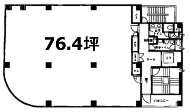 アトム関内ビルB 間取り図