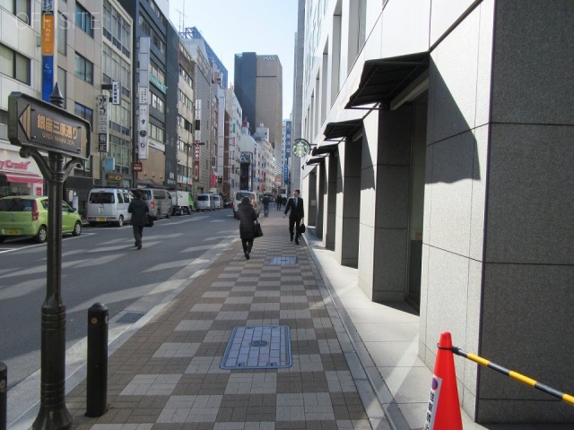 銀座オーミビル ビル周辺道路