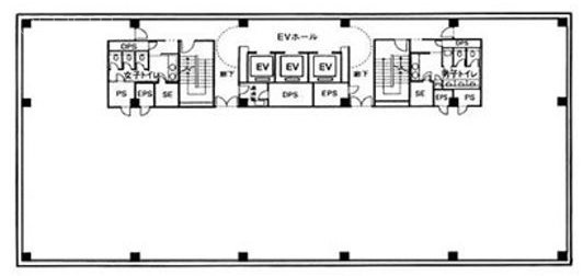 グリーンプレイス蒲田3F 間取り図