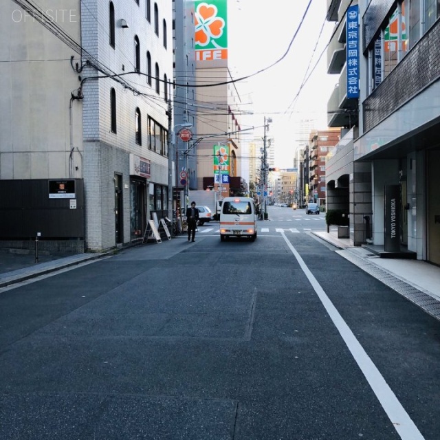 菊島ビル浅草橋 ビル前面道路