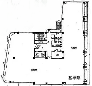 泉館三番町5F 間取り図