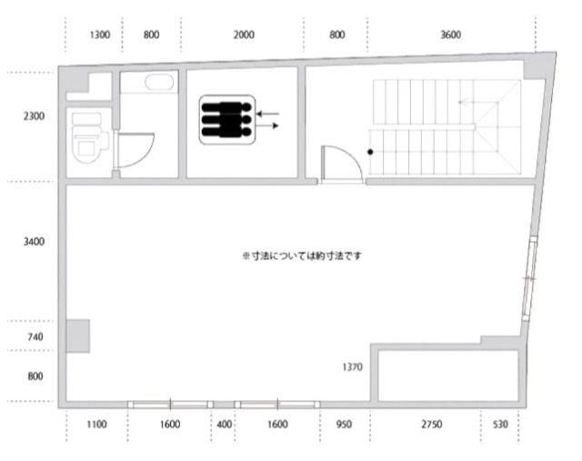 石澤ビル6F 間取り図