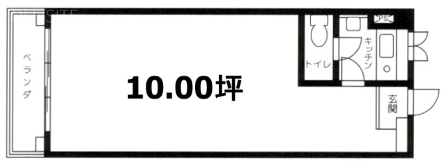 グリーンパークマンション210 間取り図