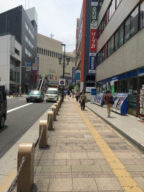 日本生命八王子ビル ビル前面道路