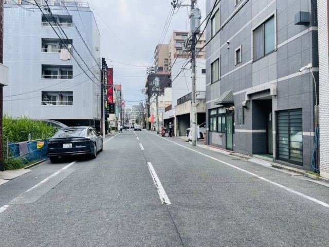 菊池ビル　前面道路
