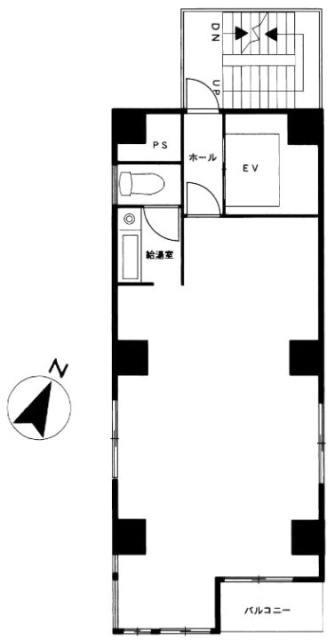 タシカ屋ビルB1F 間取り図