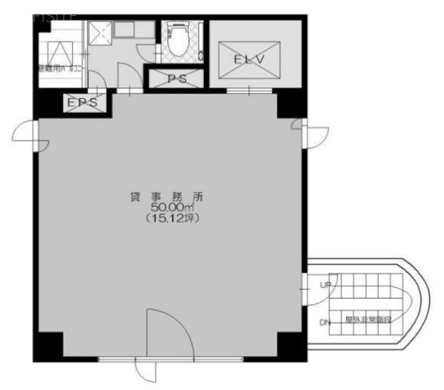 トーハン淡路町ビル8F 間取り図