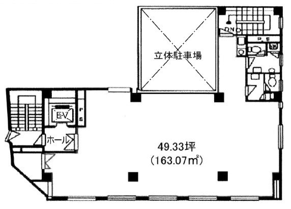 柴田ビル1F 間取り図