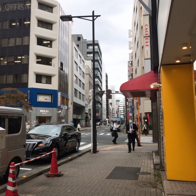 陽光銀座ビル ビル前面道路