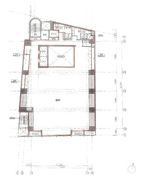 ストリーム市ヶ谷2F 間取り図