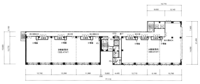 立花亀戸ビルB棟 間取り図