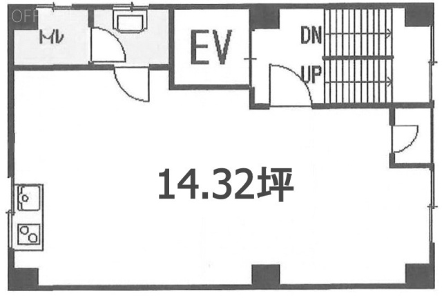 小林ビル1F 間取り図