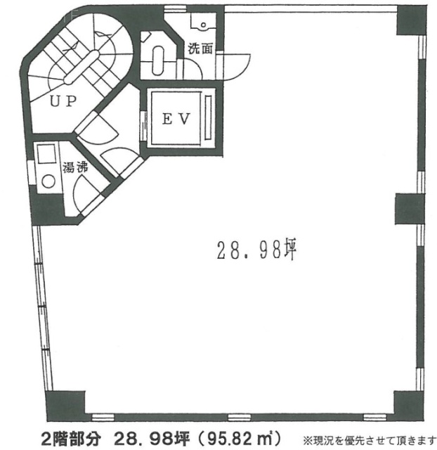 市川ビル2F 間取り図
