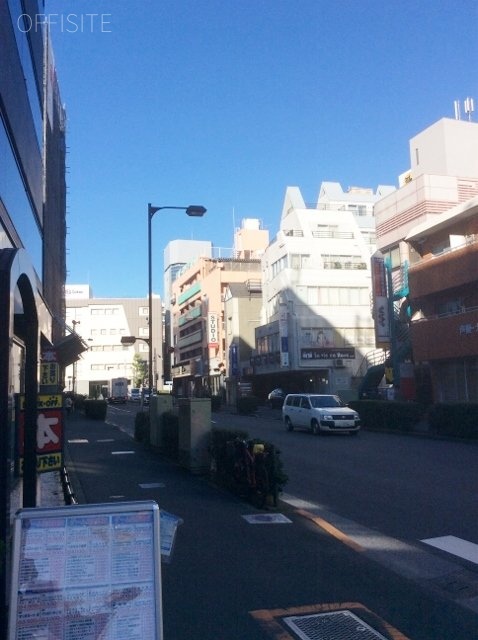 KDX高田馬場ビル ビル周辺道路