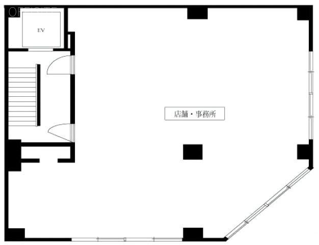 第1叶ビルD 間取り図