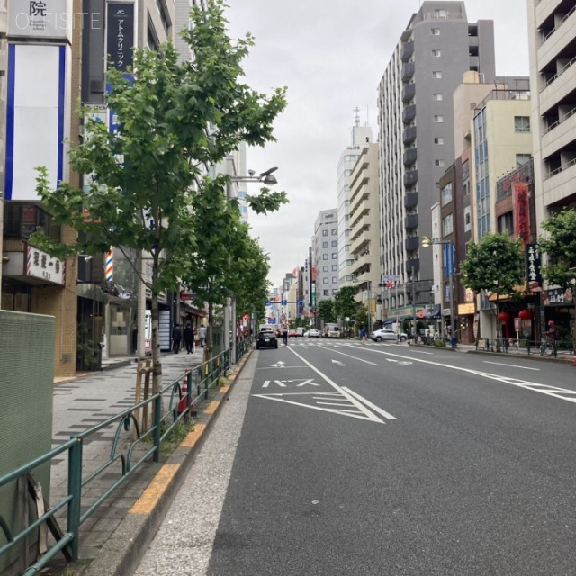 大橋ビル ビル前面道路