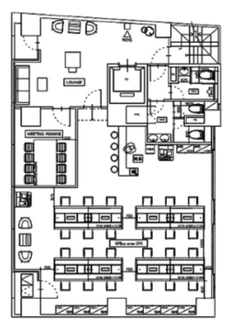 ブライト秋葉原3F 間取り図