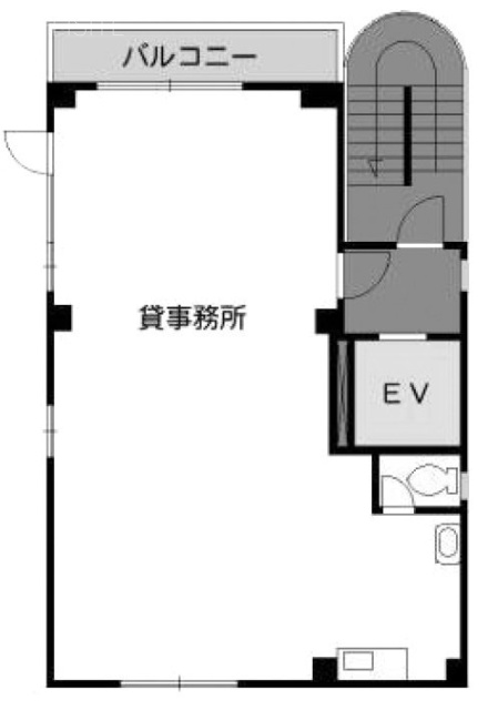 完生堂ビル4F 間取り図