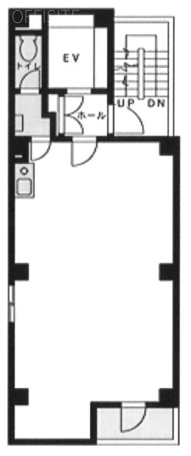 アソルティ市ヶ谷ビル3F 間取り図