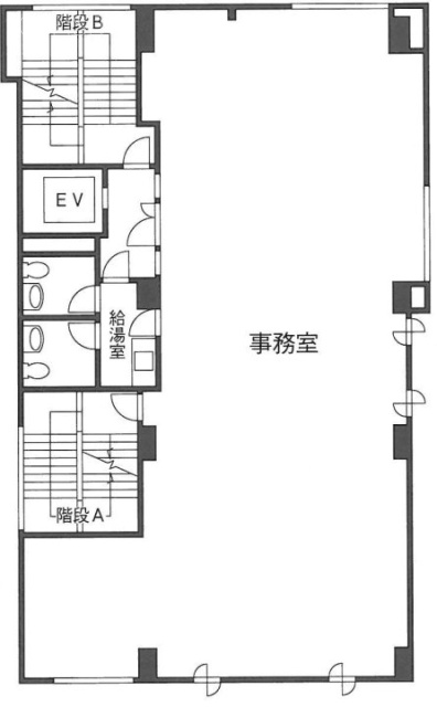 赤坂HKNビル3F 間取り図