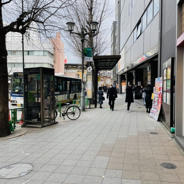 ヤマノ中野駅前ビル ビル前面道路