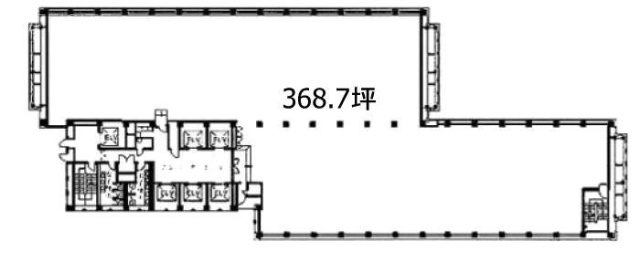 虎の門三井ビルディング104 間取り図