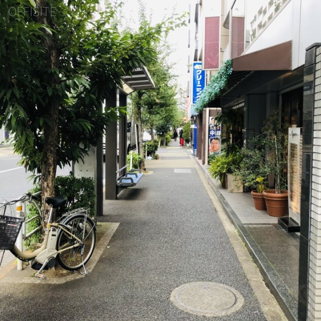 えびす第2ビル ビル前面道路