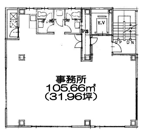 パレスピアビル2F 間取り図
