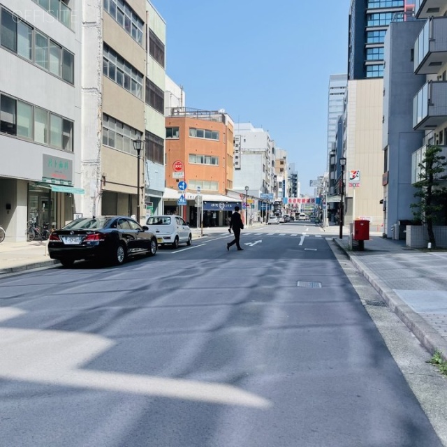 名古屋伏見ビル 前面に長者町通